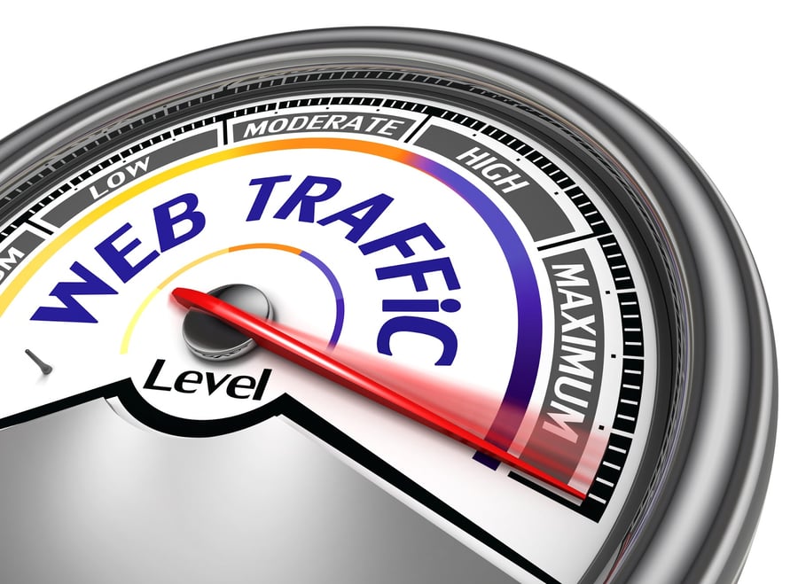 increase financial advisor website traffic