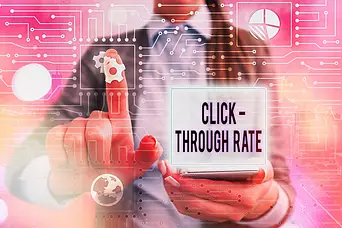 click through rate as part of a financial advisor digital marketing strategy